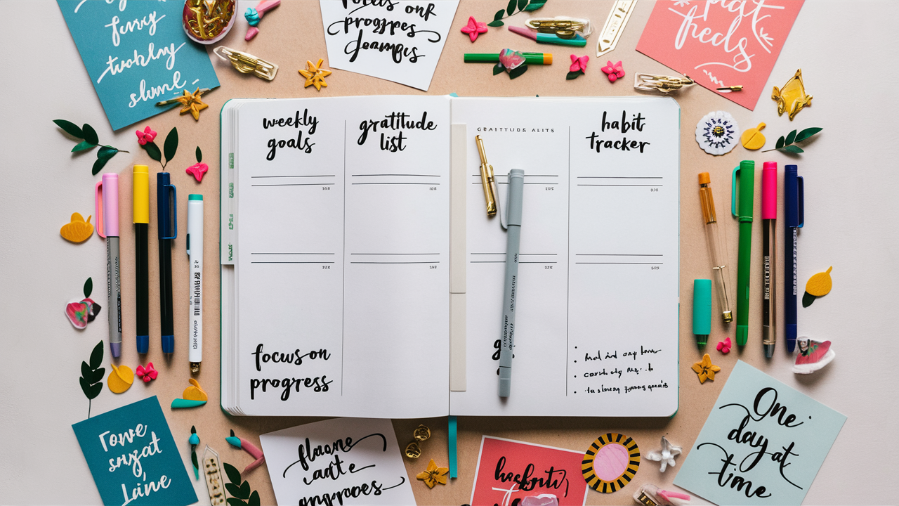 Thumbnail for Self Improvement Planner Ideas for Beginners